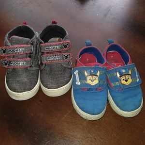 SOLD ******  2 pairs, toddler boy shoes